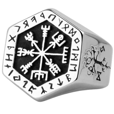 Bague Viking Vegvisir - Univers Celtique